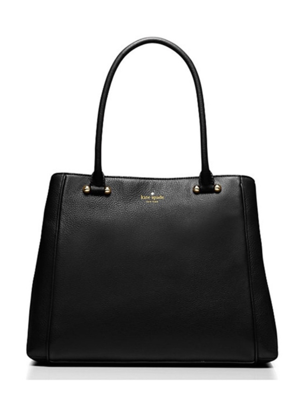Kate Spade Charles Street Reis Shoulder Bag Black Pebble Leather